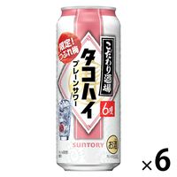 チューハイ こだわり酒場のタコハイ＜つぶれ梅＞ 缶 500ml 6本