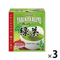 ハラダ製茶　やぶ北ブレンド　徳用緑茶ティーバッグ　1セット（1箱（50バッグ入）×3）