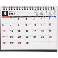 高橋書店 【2025年4月版】エコカレンダー卓上 B6 日曜始まり T154 1冊（直送品）