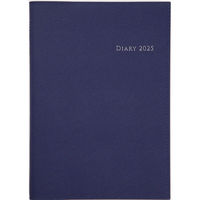 高橋書店 【2025年4月版】デスクダイアリーカジュアル3 A5 バーチカル 月曜始まり ブルー 963 1冊（直送品）