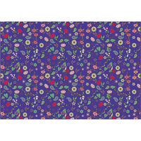 ASKA(アスカ) マリンスポーツ ハワイアン サラッとドライ 柄バスタオル ネイビー ASK1AP 1枚（直送品）