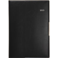 高橋書店 【2025年4月版】フェルテ9 B6 バーチカル 月曜始まり 黒 889 1冊（直送品）