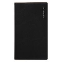 高橋書店 【2025年4月版】ニューダイアリーミニ3 手帳判 見開き1週間 月曜始まり 黒 832 1冊（直送品）