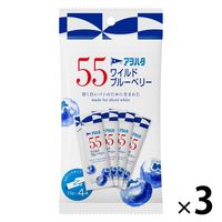 アヲハタ55　ワイルドブルーベリー13g×4 3袋 スティックタイプ　使い切り　個包装　小袋　ジャム　スプレッド　パン
