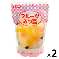 業務用 清水食品 フルーツみつ豆 220g 1セット（1個×2）パウチ