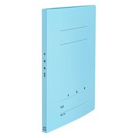 プラス 年組氏名PPフラットファイル A4タテ ユニバーサルカラー 水色 79399 1冊