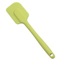 河西 一体型シリコンスパチュラ大 パステルグリーン HICKTS1082352G 1個（直送品）