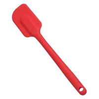 河西 一体型ホールシリコンスパチュラ中 赤 HICKTS1533RD 1個（直送品）