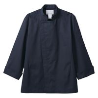 住商モンブラン コックコート 兼用 長袖 ネイビー SS 6-1007 1枚（直送品）