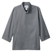 住商モンブラン コックコート 兼用 長袖 グレー M 6-1036 1枚（直送品）