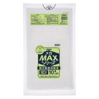 【福袋セール】 ワタナベ工業 (10枚入 透明ゴミ袋(再生原料タイプ)90L ワタナベ 日用品