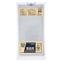 ゴミ袋 業務用スタンダード ポリ袋 透明 100L 1パック（10枚入）厚さ：0.040mm ジャパックス