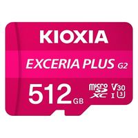 KIOXIA(LINVA) 512GB SDXC UHS-I microSDJ[h KMUH-B512G 1