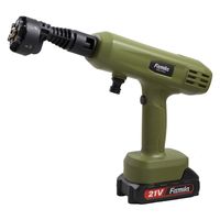 ファミリー・ライフ ファミラ 充電式コードレスハンディ高圧洗浄機12点セット+予備バッテリー 04357 1台（直送品）