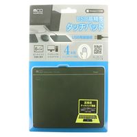 ナカバヤシ 高精度USB接続タッチパッド　6インチサイズ TTPーUS03/BK 1個