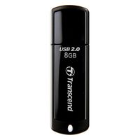 Transcend（トランセンド）USBメモリ 8GB USB2.0 JetFlash ブラック TS8GJF350 1個