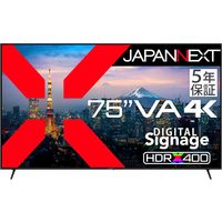 JAPANNEXT 75C` Ch 4KtfBXvC(5Nۏ) JN-V750U-U-H5 1iij