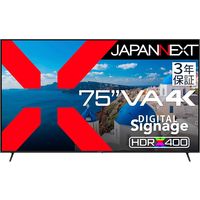 JAPANNEXT 75C` Ch 4KtfBXvC(3Nۏ) JN-V750U-U-H3 1iij