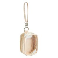 リヒト myfa 推し活 ぬいポーチ カプセルトイ デコレーションボックスポーチ ミニミニ シフォンベージュ A3307-16 1個（直送品）