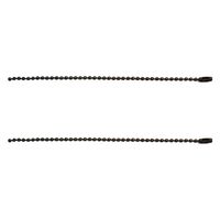 日本紐釦貿易(Nippon Chuko) ボールチェーン φ2.3mm×全長14cm 2本入 アンティークゴールド NS246-2T（直送品）