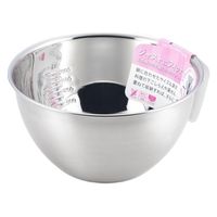 ヨシカワ ジャスト フィット ボウル22cm(目盛付) 3804607 1個 4979487913959（直送品）