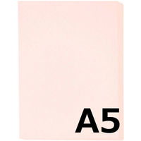 アスクル カラーペーパー A5 ライトピンク 1冊（500枚入） オリジナル（わけあり品）