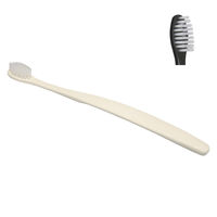 竹粉配合エコ歯ブラシ オーパス ホワイト 1箱（250本） ダイト 歯ブラシ ハブラシ