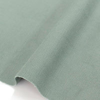 日本紐釦貿易(Nippon Chuko) シャツコール天 無地 コーデュロイ生地 スモーキーグリーン 巾約110cm×3mカット AS500（直送品）