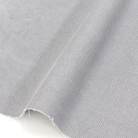 日本紐釦貿易(Nippon Chuko) シャツコール天 無地 コーデュロイ生地 グレー 巾約110cm×10mカット AS5000-G-1（直送品）