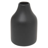 マットフラワーベース（SHORT） ブラック LAKOLE/ラコレ