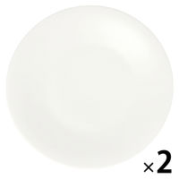 美濃焼きSLIMプレート（LL） ホワイト 1セット（1枚×2） LAKOLE/ラコレ