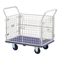 アズワン 観音扉式台車(1/2開閉扉)ブレーキフットタイプ KT-300F 1個 4-6515-02（直送品）