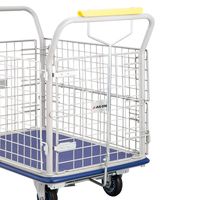 アズワン 観音扉式台車(1/2開閉扉)ブレーキハンドタイプ KT-300H 1個 4-6515-03（直送品）