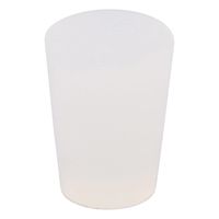 アズワン 極小シリコン栓 滅菌済 φ13(φ10 )×18mm 1袋(10個入) 1-9662-27 1袋(10個)（直送品）