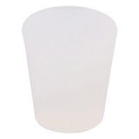 アズワン 極小シリコン栓 滅菌済 φ14(φ10 )×15mm 1袋(10個入) 1-9662-30 1袋(10個)（直送品）