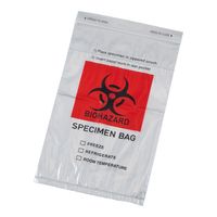 アズワン 検体バッグ(バイオハザードマーク付)150×250mm 1袋(100枚入) AYB1525 1袋(100枚) 4-5741-01（直送品）
