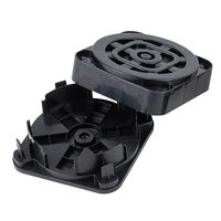 SELEN ウェハーシッパー(ウェハーリングセットタイプ・帯電防止)6インチ用 250×250×70mm SL-HWSR6 1個（直送品）