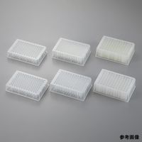 ディープウェルプレート(PP製・96well)2mL 滅菌済 1ケース(20個入) 222-8668-08C 1ケース(20個)（直送品）