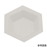 アズワン 非帯電バランストレイ(滅菌済み)六角形 46mL 1パック(200枚入) 4-6545-04 1パック(200枚)（直送品）