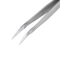 アズワン ミクロカッティングピンセット 120mm 10mm 45° 4-6575-02 1本（直送品）