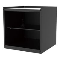 アズワン モジュール式キャビネット 2段 オープン 4-6699-02 1台（直送品）