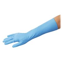 アズワン ニトリスト(R) スーパーロング 滅菌済 M 1箱(50枚入) 7-3356-12 1箱(50枚)（直送品）