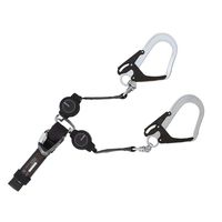 TJMデザイン 受注生産 ハーネス用ランヤードKR150F ダブルL5 130kg用 A4KR150FーWL5 1ケ（直送品）