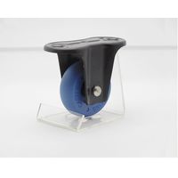 内村キャスター販売 スタンダードクラス 固定型 ナイロン車輪 604G-N(L) 1個（直送品）