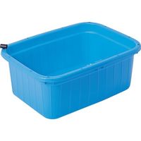 サンコープラスチック キングタブ 角型 36L ブルー(セット販売:5