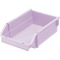 三菱ケミカル ヒシ T型コンテナ(ネスティングタイプ) パステルパープル W192×D285×H90 PAT-3-PA 1個（直送品）