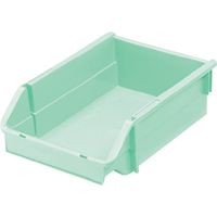三菱ケミカル ヒシ T型コンテナ(ネスティングタイプ) パステルグリーン W192×D285×H90 PAT-3-PG 1個（直送品）