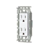 パナソニック Panasonic アドバンスS埋込接地ダブルコンセント WTL131249W 1個 158-6321（直送品）