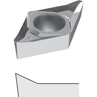 ダイジェット工業 ダイジェット スローアウェイチップ DCGT070204FN-ALUPVD1 1セット(10個) 174-9517（直送品）