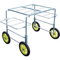 アルミス alumis アルミいちご台車 S 1セット(2台) 489-6017（直送品）